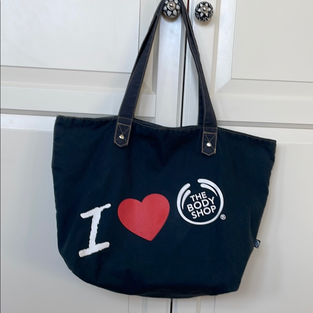 The Body Shop Black Tote Bag